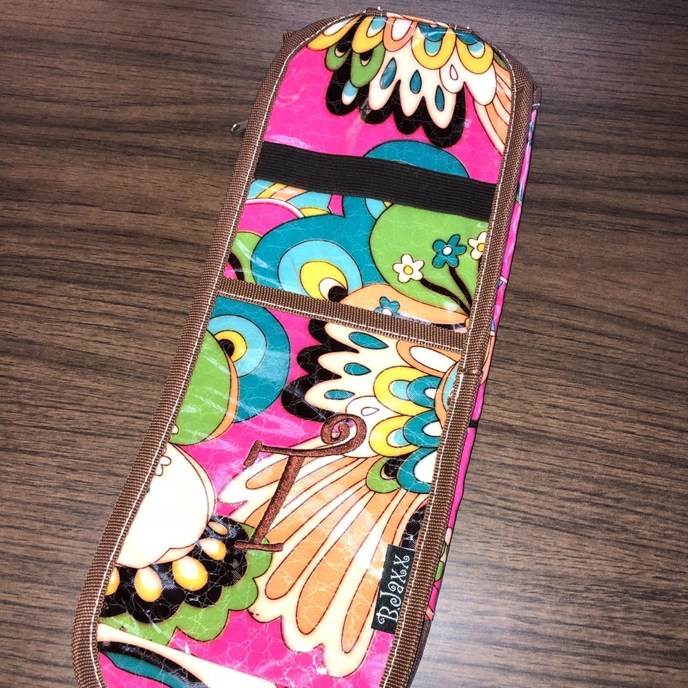 Monogram Curling/Flat Iron Shield